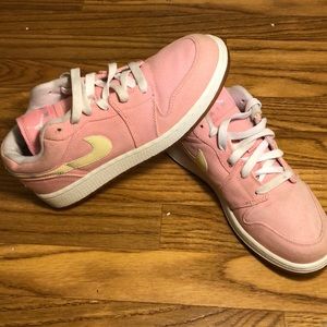 Pink Jordan 1s